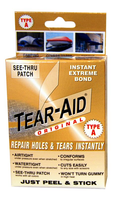 TEAR-AID REPAIR KIT TYPE A - reparasjonsteip til tekstiler