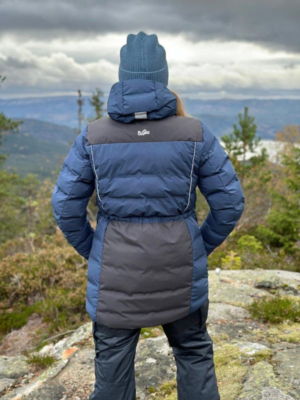 Hoppin Boblejakke Skyggeblå Dame