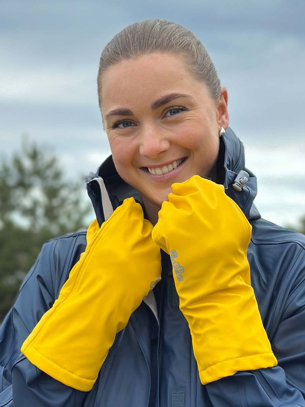 Sjøstjerne Regnvotter Gul