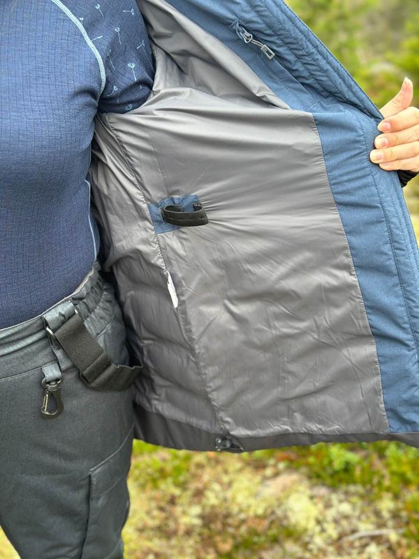 Hoppin Boblejakke Skyggeblå Dame