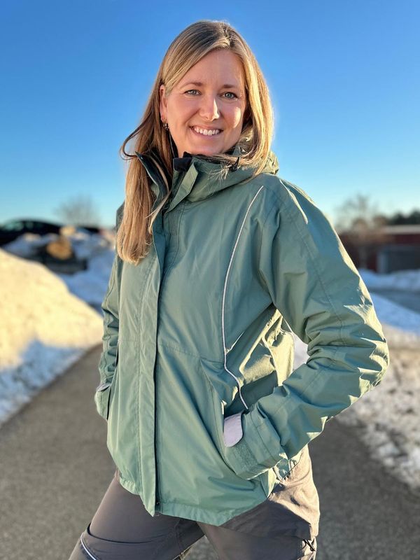 Hoppin Allværsjakke Grønn Dame