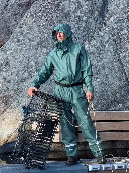 Hovedbilde Robust PU Regndress Grønn Herre