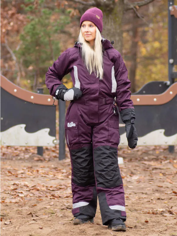 Premiumdressen Aubergine Dame