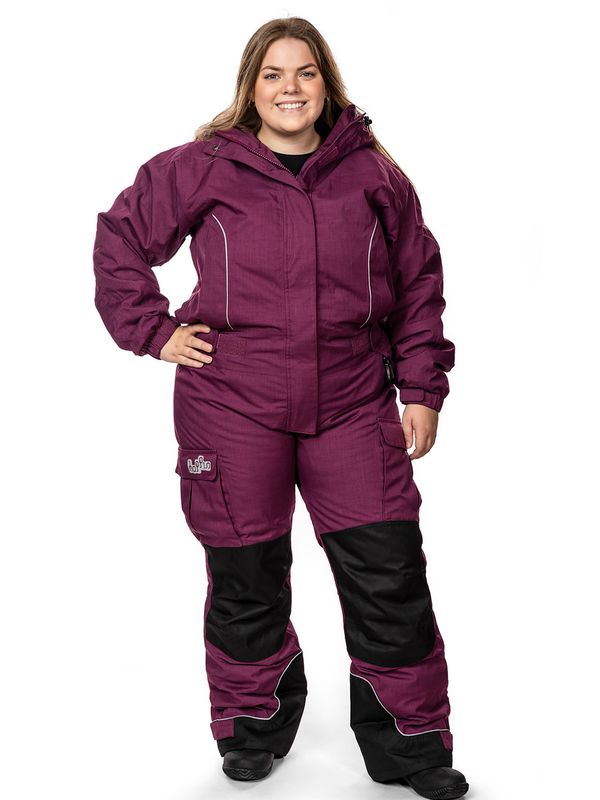 Hoppindressen Kort Bringebær Dame