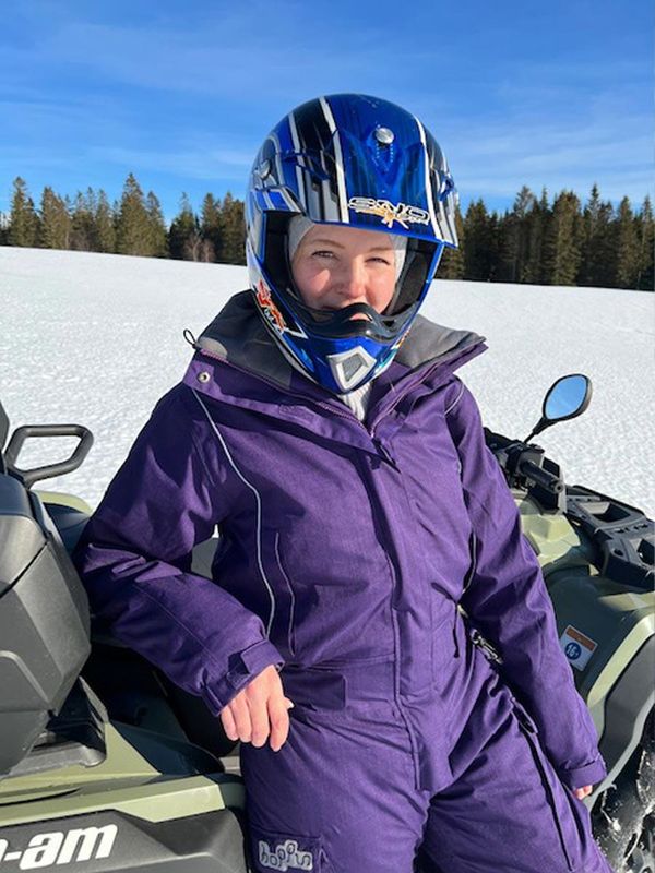 Varmedressen Mørk Lilla Dame