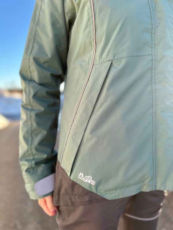 Hoppin Allværsjakke Grønn Dame