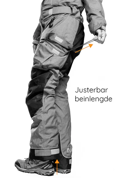 Hovedbilde Hoppindressen Kort Blå Herre