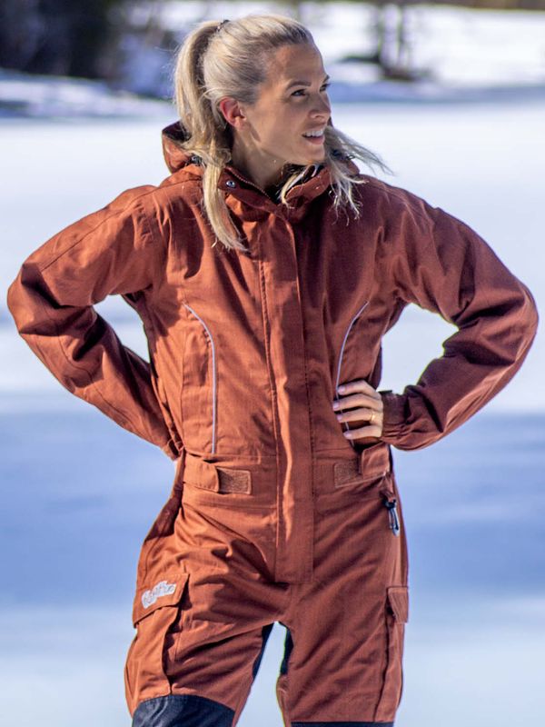 Hoppindressen Karamell Dame 