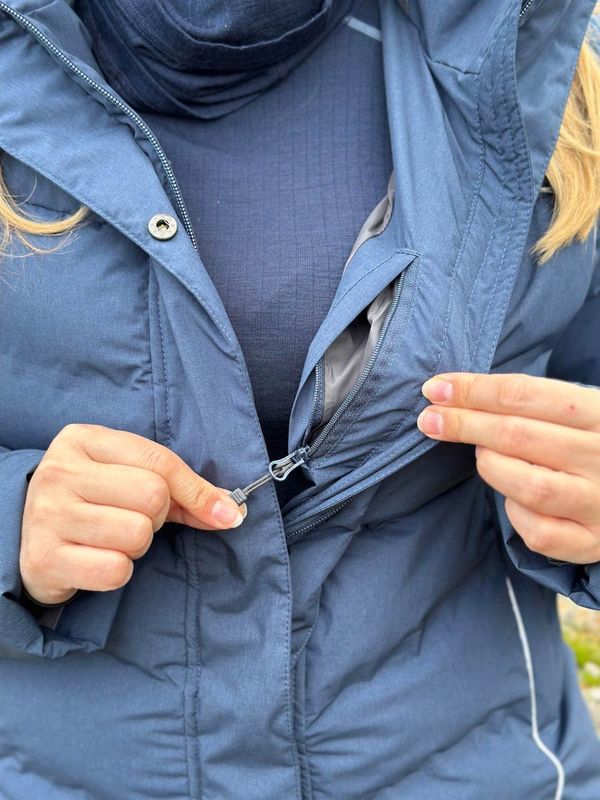 Hoppin Boblejakke Skyggeblå Dame