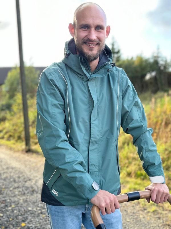 Hoppin Allværsjakke Grønn Herre 