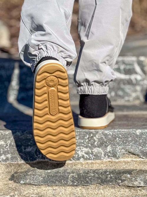 Hovedbilde Fly Flot Sandaler Svart Dame