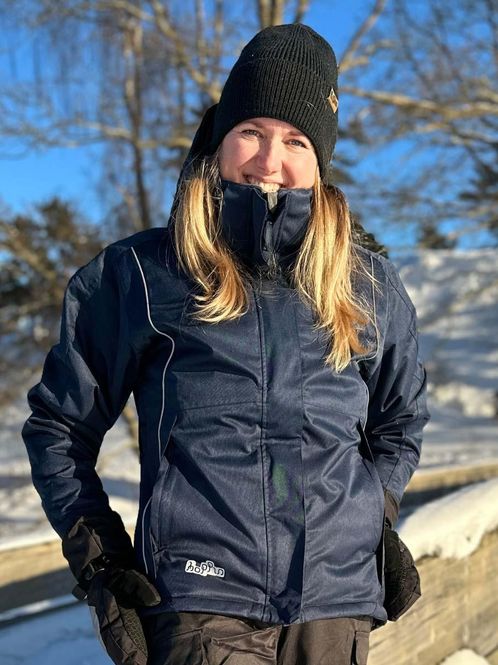 Hovedbilde Hoppin Vinterjakke Marine Dame