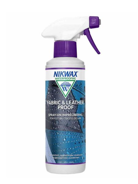 Hovedbilde NIKWAX SPRAY-ON FABRIC & LEATHER 300ml - Impregnering Sko
