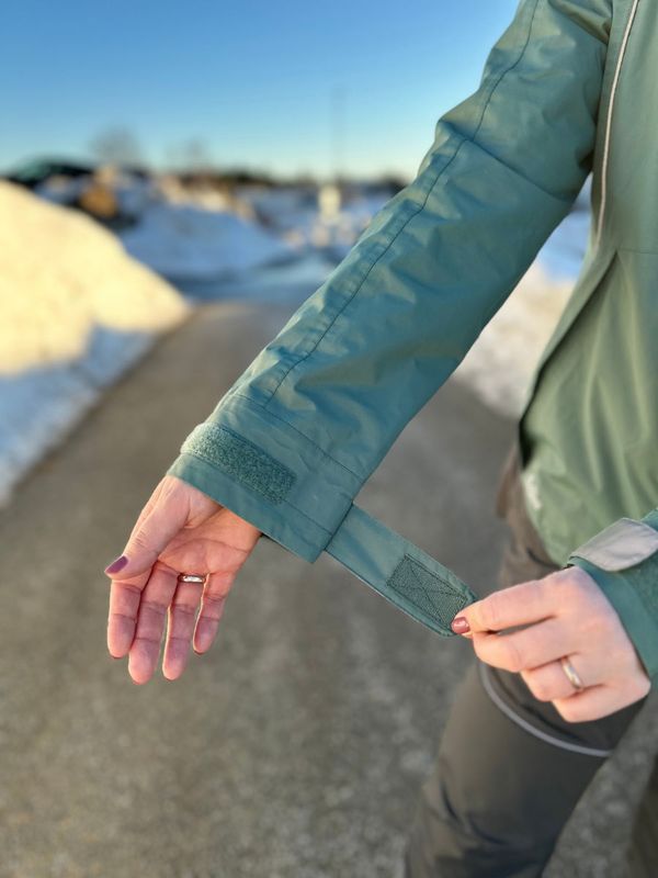 Hoppin Allværsjakke Grønn Dame