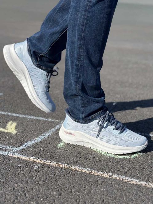 Hovedbilde Skechers slip-ins Arch Fit 2.0 Bold Motion - Blå - Dame