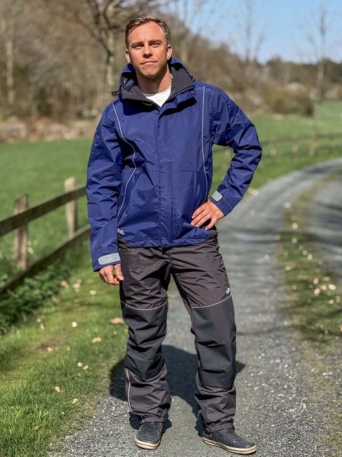 Hovedbilde Skalldress Blå/Grå Herre - 2 deler - Pakketilbud