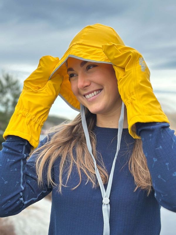 Sjøstjerne Regnvotter Gul