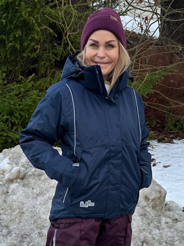 Hoppin Vinterjakke Marine Dame